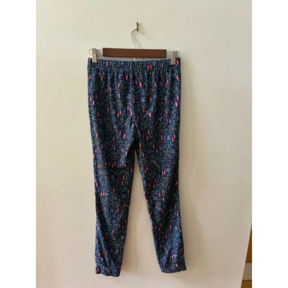 L.L.Bean Kids Pajama Set Large (14–16) Worn Once 2-Piece Outdoor Print